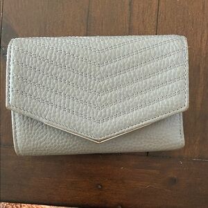 Ted Baker London Textured Gray Wallet